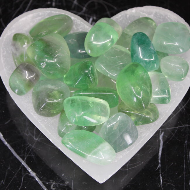 Green Fluorite- Tumbled