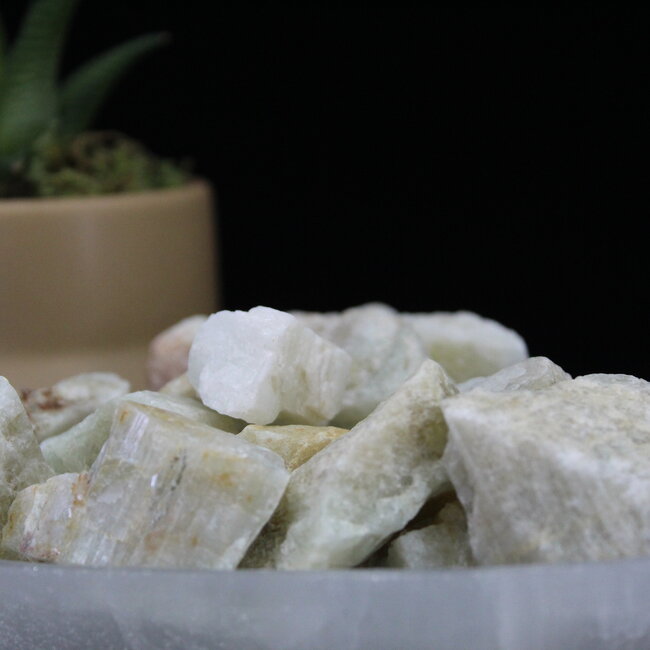 Aquamarine (Blue Green) - Medium (0.5"-1.5") Rough Raw Natural