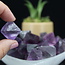 Purple Fluorite Tetrahedron-Natural