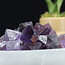 Purple Fluorite Tetrahedron-Natural