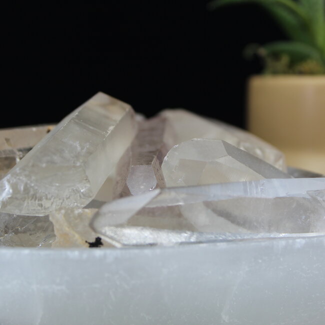 Smoky (Smokey) Quartz Lemurian (Lumerian) Points - Medium Rough Raw Natural