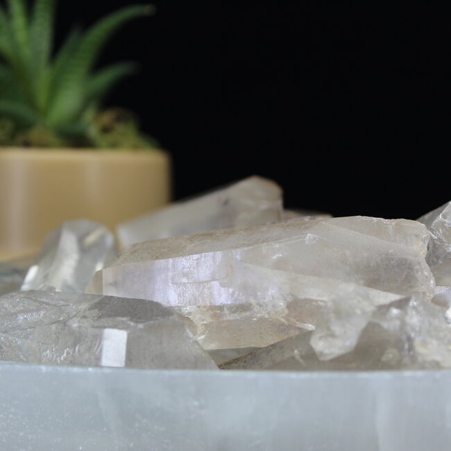 Smoky (Smokey) Quartz Lemurian (Lumerian) Points - Medium Rough Raw Natural