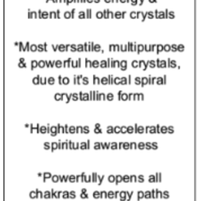 Clear (Crystal) Quartz Points - Medium Rough Raw Natural