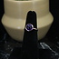 Rose Gold Amethyst Ring - Size 5