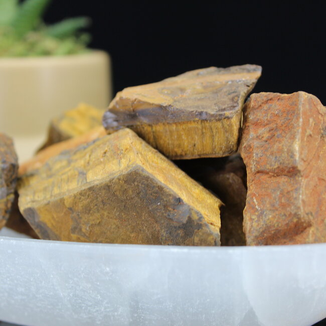 Gold Tigers Eye - Rough Raw Natural