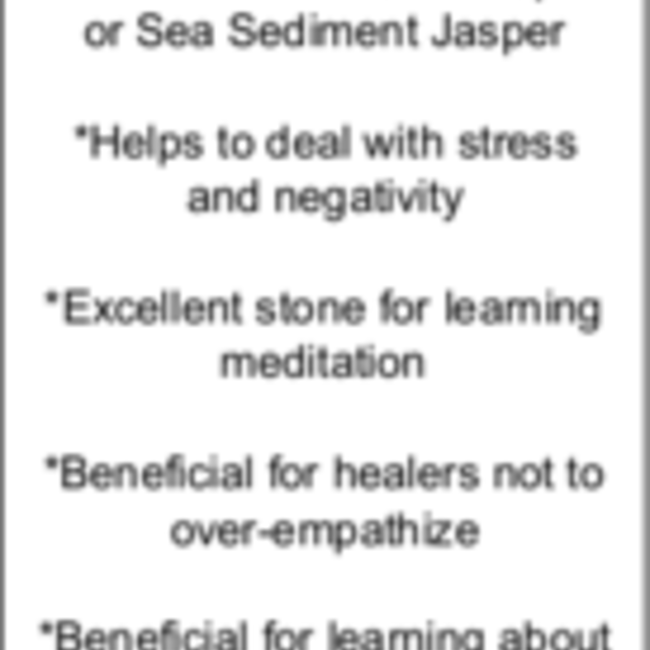 Ocean (Sea Sediment Marine) Jasper Palm Pillow Stones XL - Gallett