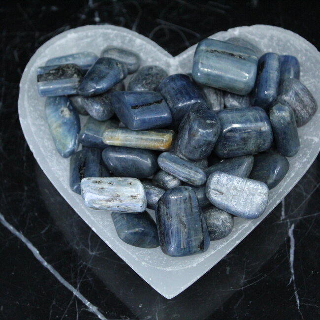 Blue Kyanite - Tumbled Smooth