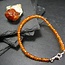 Spessartine Garnet Bracelets - 3mm Faceted Seed Beads