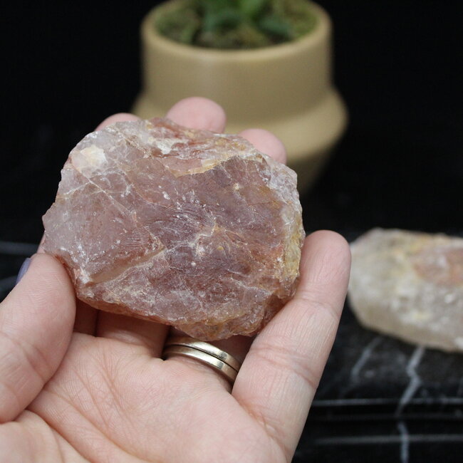Fire Quartz (Red Hematoid) - Large Rough Raw Natural