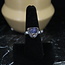 Boulder Opal Rings - Size 7 Triangle - Bezel Set - Sterling Silver