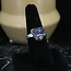 Boulder Opal Rings - Size 7 Triangle - Bezel Set - Sterling Silver