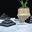 Shungite Pyramids - Sakara Lined - Medium 2" (5cm)