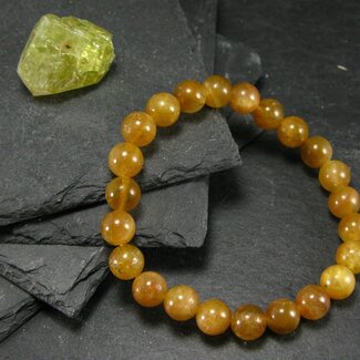Golden Yellow Apatite Bracelet - 8mm
