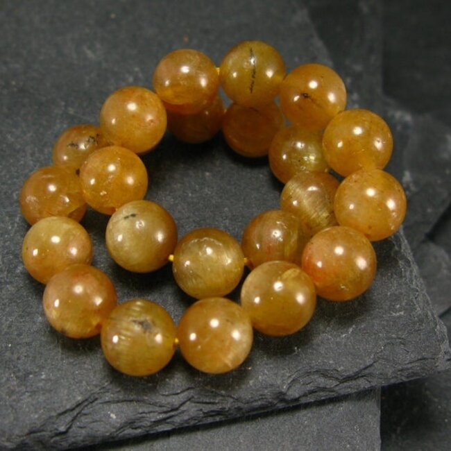 Golden Yellow Apatite Bracelet - 8mm