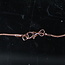 Necklaces - 18" Snake Chain Rose Gold Lobster Clasp - Pendants
