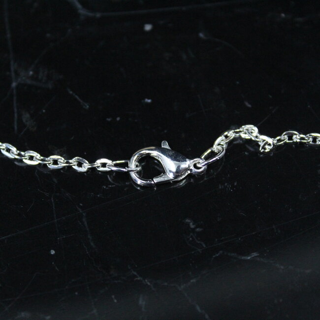 Necklaces - 24" Link Cable Chain (Silver Plated) - Pendants