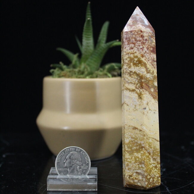 Ocean (Sea Sediment) Jasper Tower Point Generator - Large (4-5")