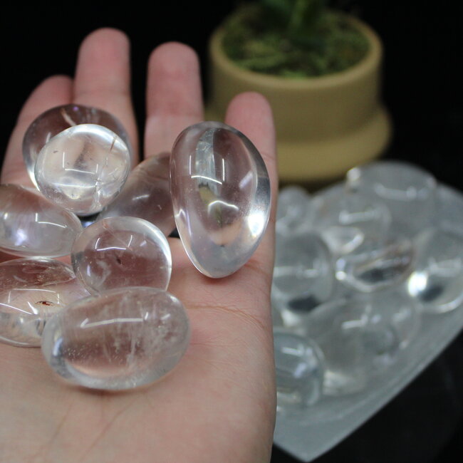 Clear (Crystal) Quartz - Tumbled Large Smooth