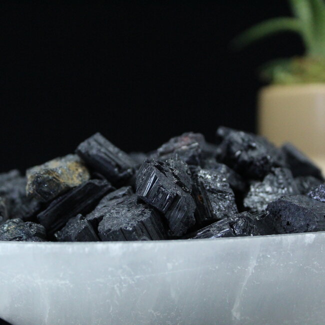 Black Tourmaline - Medium Rough Raw Natural