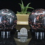 Black Plum Blossom Jade Sphere Orb - 80mm Specimen