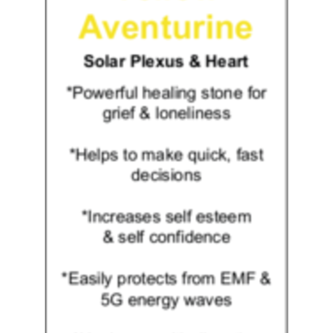 Yellow Aventurine Rough Raw Natural