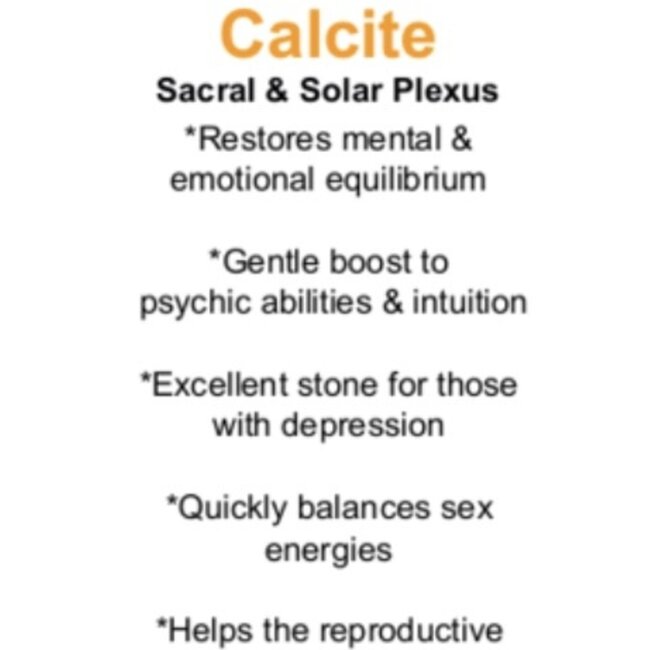 Orange Calcite - Small Rough Raw Natural