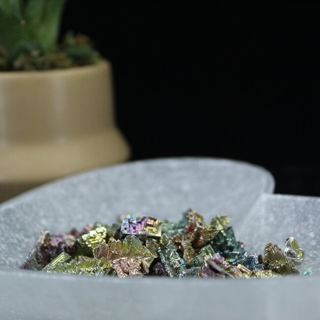Bismuth Rough Raw Natural - Mini (.5-1") Clusters