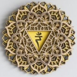 Solar Plexus Chakra - 3D Art