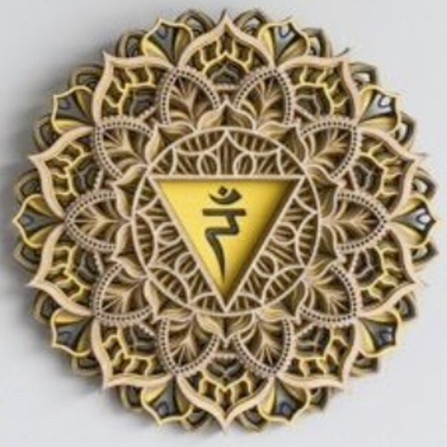Solar Plexus Chakra - 3D Art
