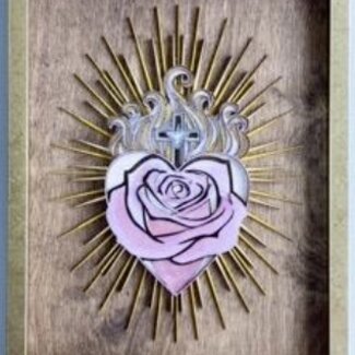 Sacred Rose - 3D Art