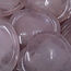 Rose Quartz  Worry (Thumb Fidget Relaxation Pocket) Stones - Medium Oval