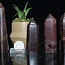 Golden Strawberry Quartz (Red Guava) Tower Point Generator -  Medium (3-4")