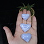 Blue Lace Agate Heart-Small (3/4")