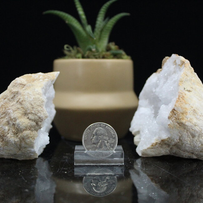 Quartz Geodes - Medium (Pair Set)