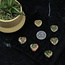 Unakite Jasper Hearts - Mini