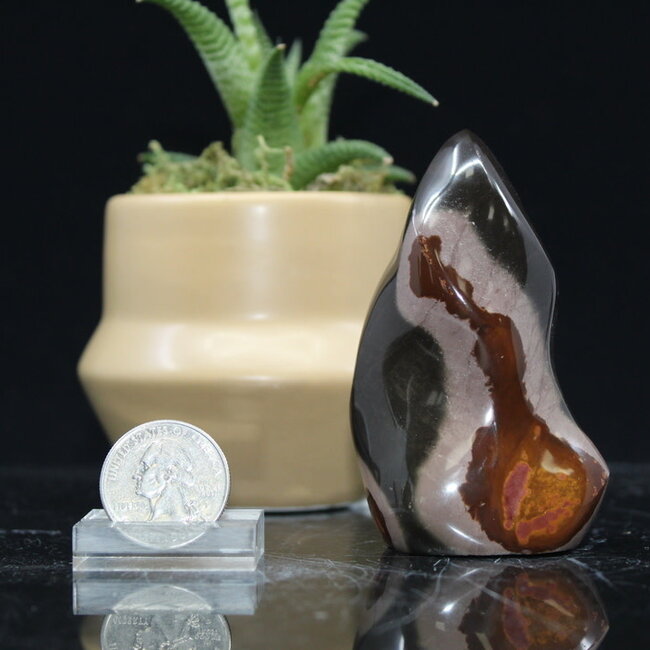 Desert (Polychrome) Jasper Flame Twist - Small