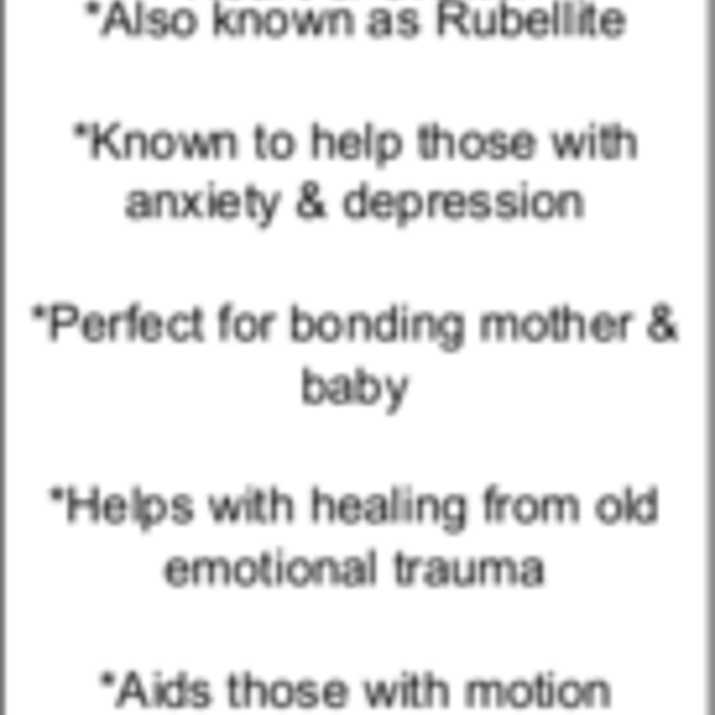 Pink Ruby Red (Rubellite) Tourmaline in Quartz Matrix - Rough Raw Natural