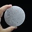 Selenite (Satin Spar Gypsum) Charging Disks Plates Station - 2.5" Round Small