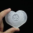 Selenite (Satin Spar Gypsum) Sahasrara Om Engraved Heart - 3"