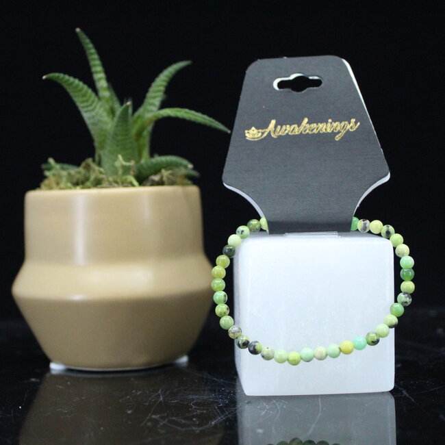 Chrysoprase Bracelets - 4mm Mini