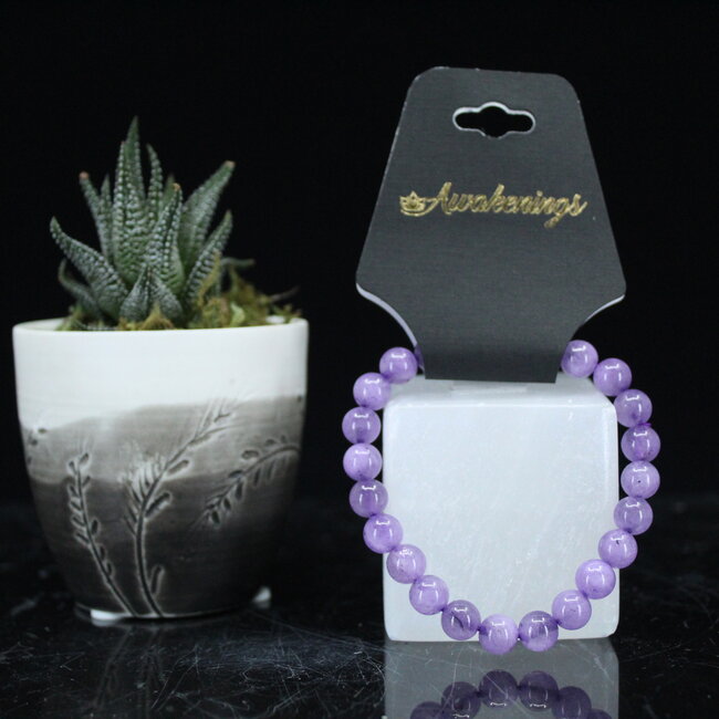 Lavender Amethyst Bracelets - 8mm