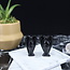 Black Obsidian Angels - Small 1.5" Figurine Carving