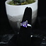 Amethyst Ring - Size 7 - Sterling Silver Triangle