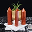 Red (Chestnut) Jasper Tower Point Generator - Medium (3 - 4")