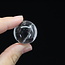 Clear (Crystal) Quartz Sphere Orb with Blue Angel Feather Inclusion - 20-25mm & Sphere Stand