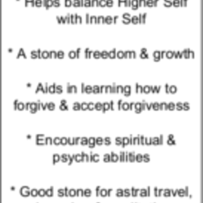 Blue Scheelite Ring - Size 8 Square - Sterling Silver