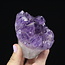 A16 Amethyst Druzy Flower - Large Rough Raw Natural Carving