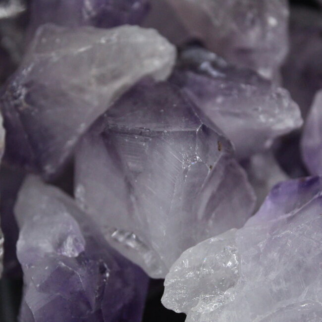 Dark Amethyst Point (Dragons Tooth Teeth Root Elestial ) - Medium Rough Raw Natural