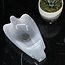 Selenite (Satin Spar Gypsum) Charging Bowl Dish - 5.5" Angel Figurine