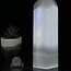 Selenite (Satin Spar Gypsum) Hexagon Tower - 8"
